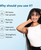 Hair growth serum roll-on with rosemary+resedensyl+Argan oil-25ml