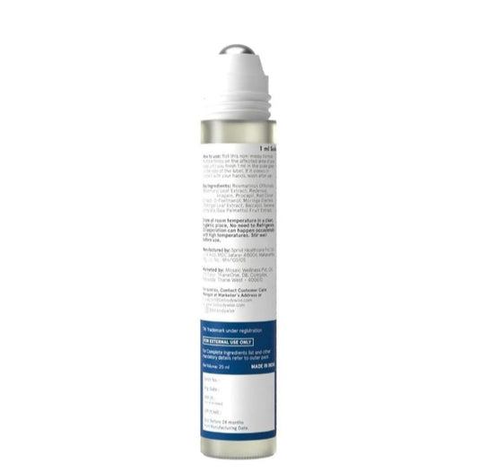 Hair growth serum roll-on with rosemary+resedensyl+Argan oil-25ml